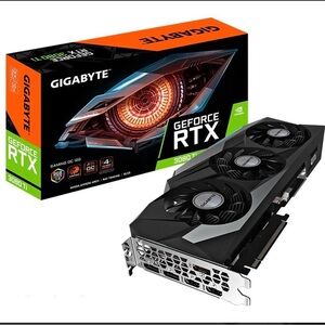 GIGABYTE GeForce RTX 3080 Ti Graphics Card - Black and Silver
